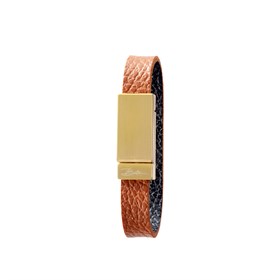 BITZ servietringe 17 cm - Sort/Brun - 4 stk.