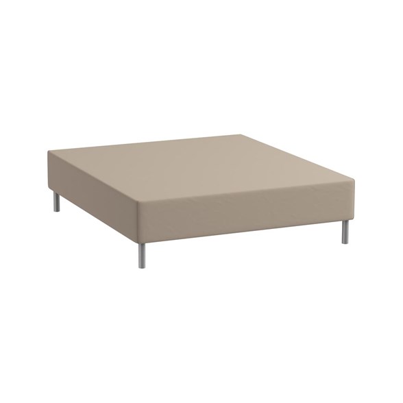 Boxlagen 90x210 cm - Sand - Bomuldssatin - ProSleep