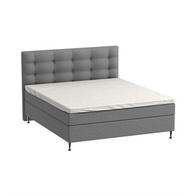 Kuvertlagen 90x200 cm - hvid - Bomuldssatin