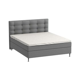 Kuvertlagen 105x200 cm - Bomuldssatin - Soft finish - Hvid - ProSleep