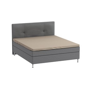 Kuvertlagen 80x200 cm - Sand - Bomuldssatin - ProSleep