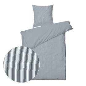 Babysengesæt - 70x100 cm - Nano Krepp Blå