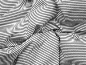 Nature - Nano Krepp sengetøj - Grå