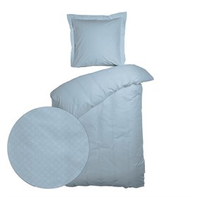 opal lyseblå sengetøj