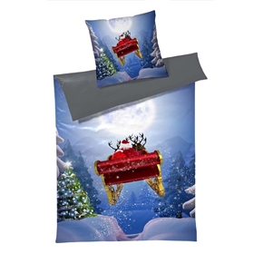 Jule sengetøj 140x200 cm - Luna Denmark