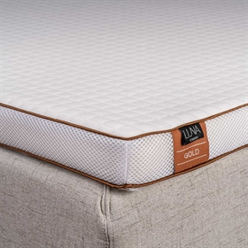 Gold Topmadras 120x200x5 cm - memoryskum - Luna Denmark