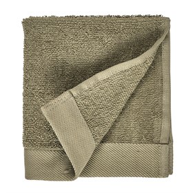 Södahl Vaskeklud - Comfort Organic Khaki - 30x30 cm