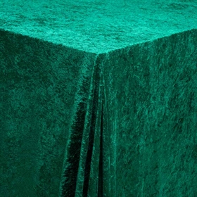 Nervøs velour duge - Mørke grøn - 4 pakker - 12 meter