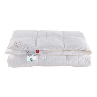 Organic care dundyne 140x200 cm - svanemærket - Ringsted Dun 