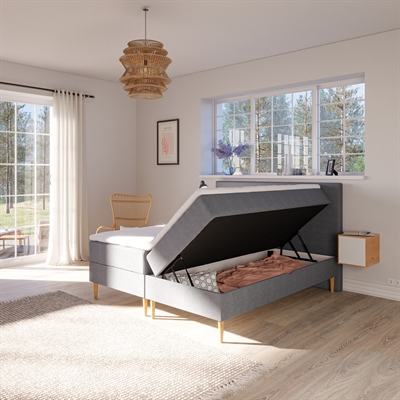 Supreme by Luna Denmark - Boxmadras m/ opbevaring - 80x200 