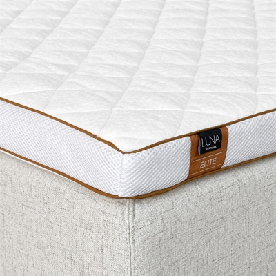 Latex Elite Topmadras 80x200 cm - Bambus betræk - Luna Denmark