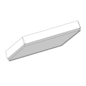 Lagen lagen 65x130 cm - Night & Day - hvid