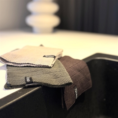 Norø karklude taupe ved vask køkken