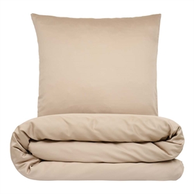Sengetøj 140x200 cm - Bambus - taupe - NATURE by Luna Denmark