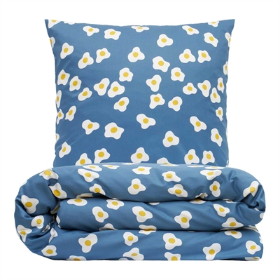 Sengesæt 140x200 cm - bomuldssatin - Breakfast - Luna Denmark