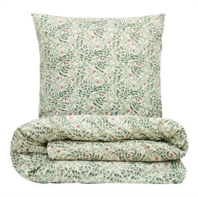 Sengesæt 140x200 cm - bomuldssatin - Mariehøne - Luna Denmark