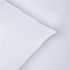 Nano Krepp sengetøj i hvid