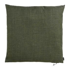 Struktur pyntepude 80x80 cm - Balder - Mørkgrøn