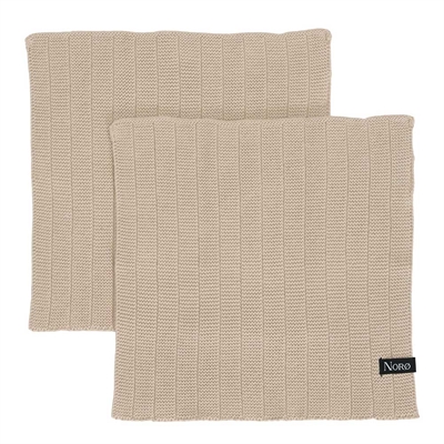 Norø karklude 2-pak beige