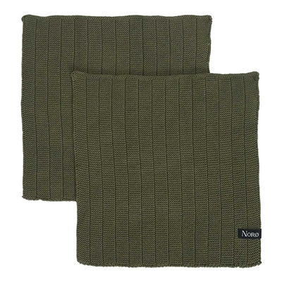 Karklude - oliven - 2 stk. - Norø