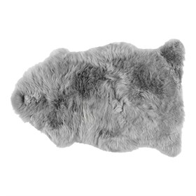 Lammeskind 50x85 cm - Ægte lammeskind fra Norø - Grå