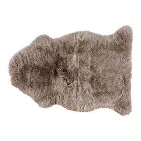 Lammeskind 50x85 cm - Ægte lammeskind fra Norø - Taupe