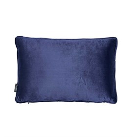 Velour sofapude 50x35 cm - Hilda - Mørk blå