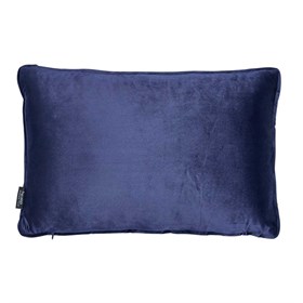 Velour sofapude 60x40 cm - Hilda - Mørk blå