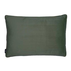 Velour sofapude 60x40 cm - Hilda - Mørk grøn
