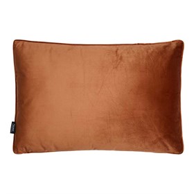 Velour sofapude 60x40 cm - Hilda - Rust