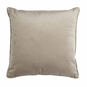 Velour sofapude 45x45 cm - Hilda - Taupe