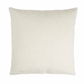 Boucle pyntepude 45x45 cm - Njord - Hvid