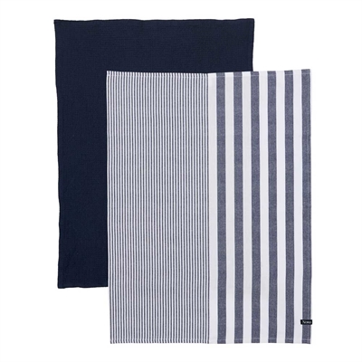 Norø viskestykker 2-pak navy