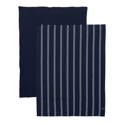 Norø viskestykker 2-pak Navy