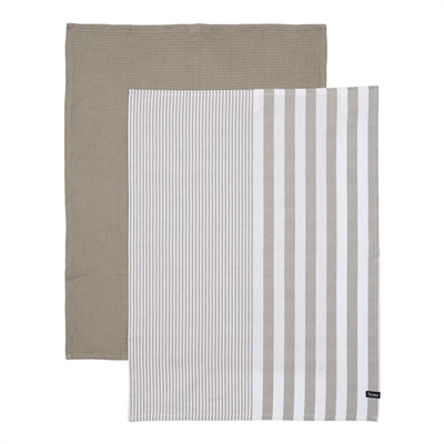 Norø viskestykker 2-pak grå