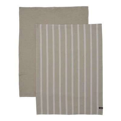 Norø viskestykker 2-pak grå