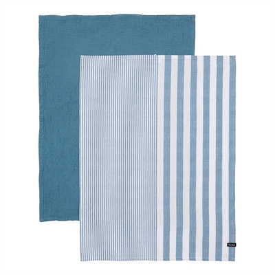 Norø viskestykker 2-pak blå