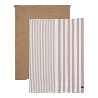 Norø viskestykker 2-pak taupe