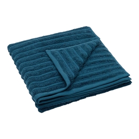 Bambus badehåndklæde 70x140 cm - Zero twist - blå - Prima