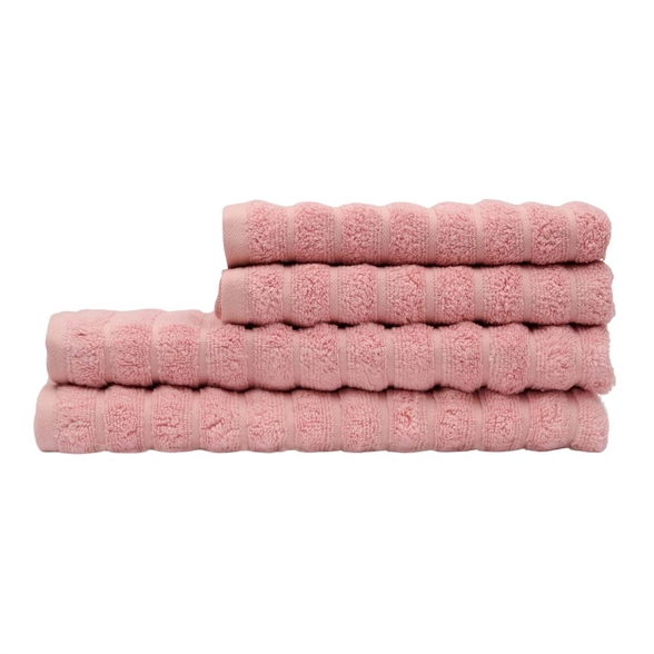 Bambus håndklæder - Zero Twist - Rosa - Pakke med 4 dele - Prima