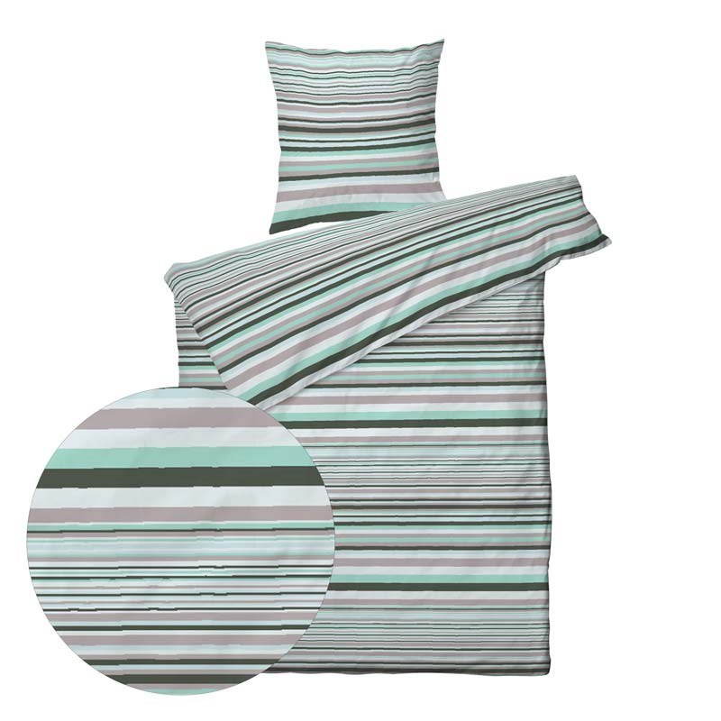 Sengetøj 140x200 Stripe - Kvalitets sengesæt